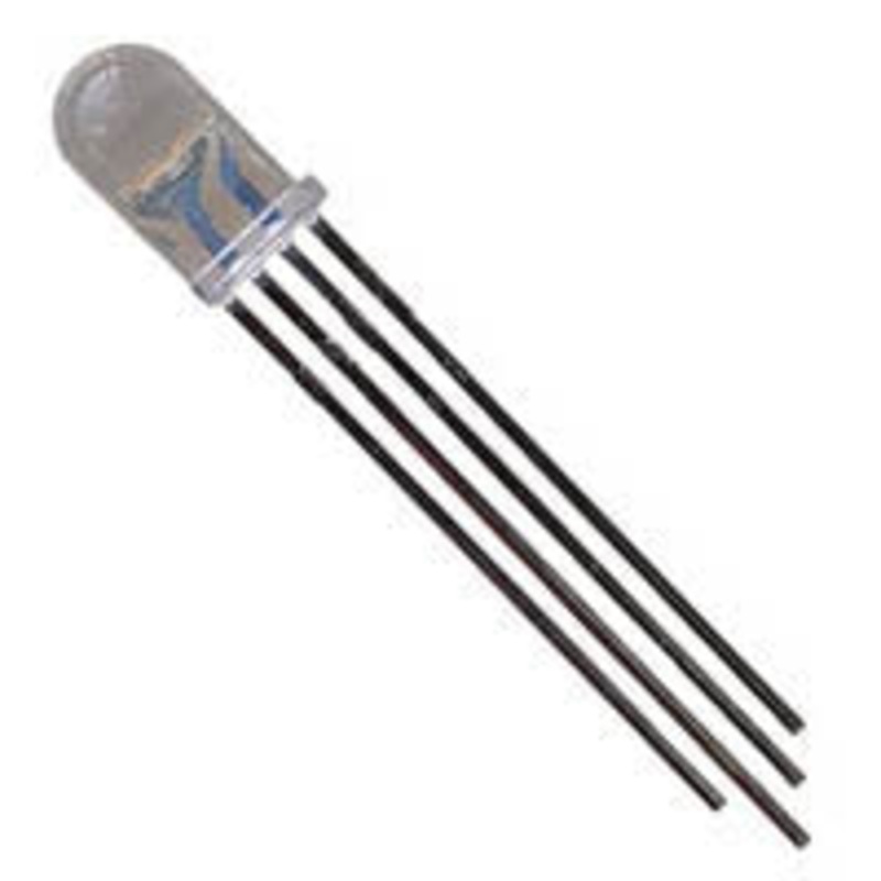 2760028 - LED5 TRICOL RED/BLUE/GRN 565/650 120MCD 50/30/30MA 2.6/4/4V