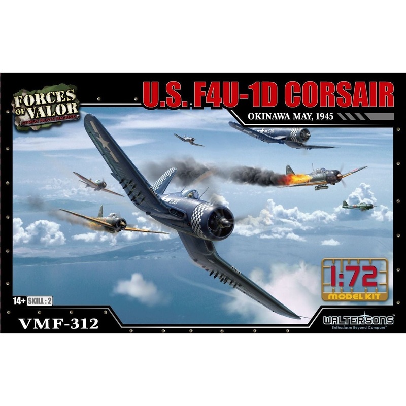 1:72nd Kit US F4U-1D Corsair - Okinawa, May of 1945