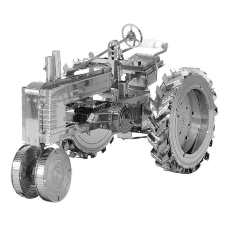 MMS052 - FARM TRACTOR METAL EARTH 3D LASER CUT MODEL