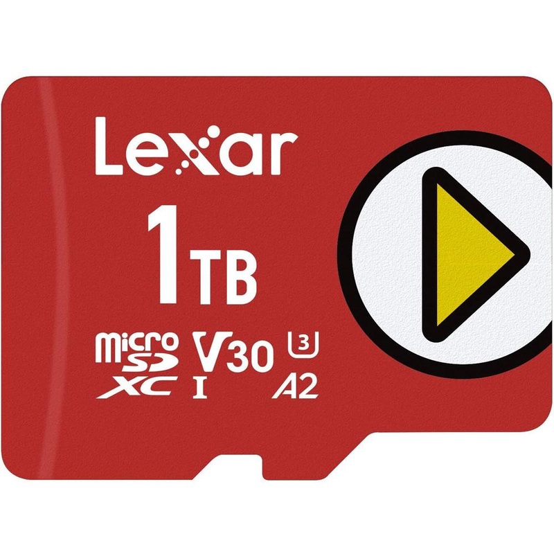 Lexar PLAY 1TB microSDXC UHS-I Memory Card, Up to 150MB/s Read