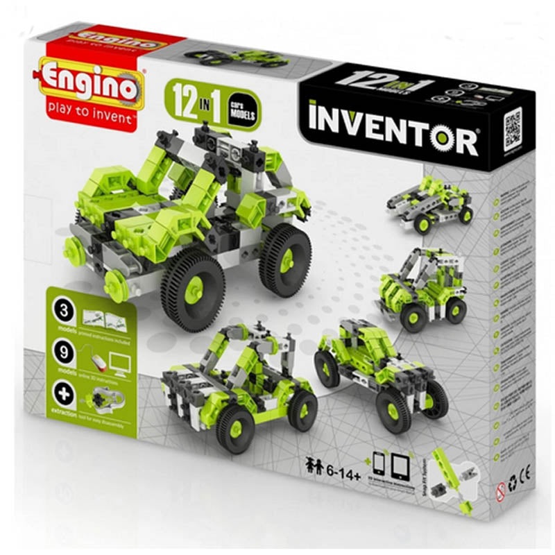 1231CA - ENGINO SERIES-12 MODELS CARS