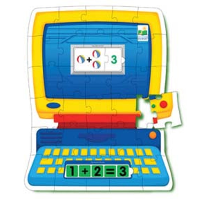 LJ-424032 - JIGSAW PUZZLE ALL ABOUT MATH INTERACTIVE 30 PC FLOOR PUZZLE