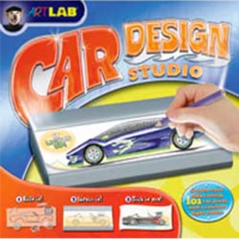 SL10226-12239 - CAR DESIGN STUDIO ART KIT 4XAA BATTERIES