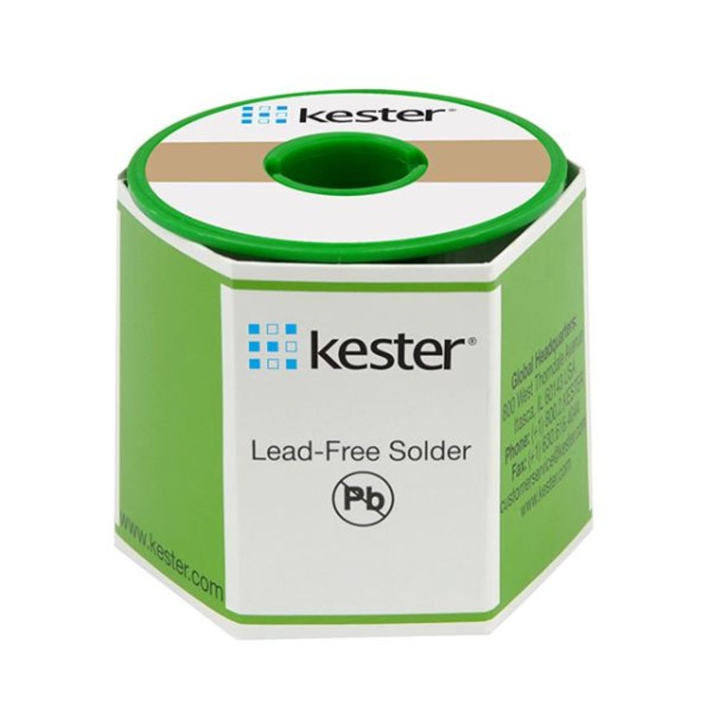24-7068-7600 - SOLDER WIRE LEAD FREE 1LB 0.8MM NO CLEAN SN96.5AG3.OCU0.5 1.1%