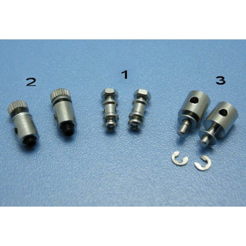 HY016-00501 Linkage stoppers D1.8mm 0.8 RC Model Airplane Servo Horn Linkage Connector
