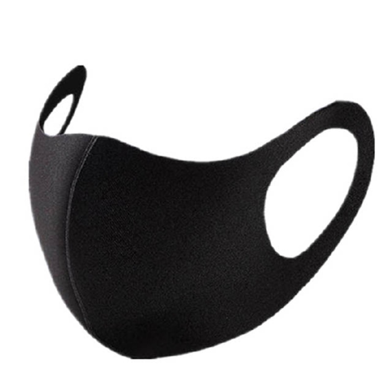 TZSJ-450 - FACE MASK REUSABLE WASHABLE BLK
