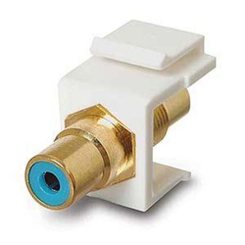 8172 - KEYSTONE COUPLER RCA BLU JK-JK