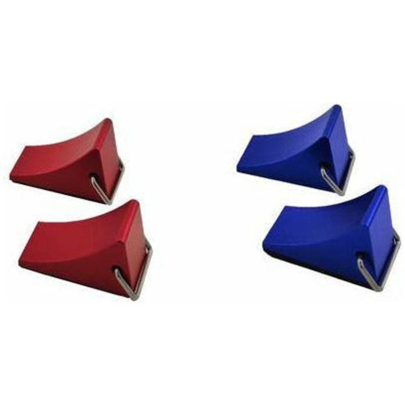 Aluminum Wheel Chucks Different Color Variations Red