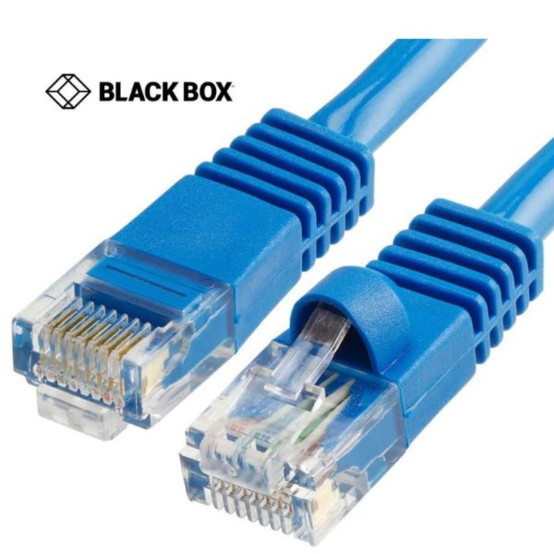 EVNSL641-0001 - PATCH CORD CAT6 BLU 1FT SNAGLESS BOOT