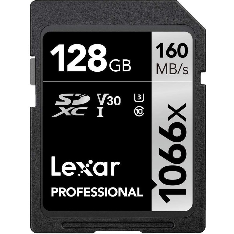 Lexar 128GB SDXC 1066X Memory Card none