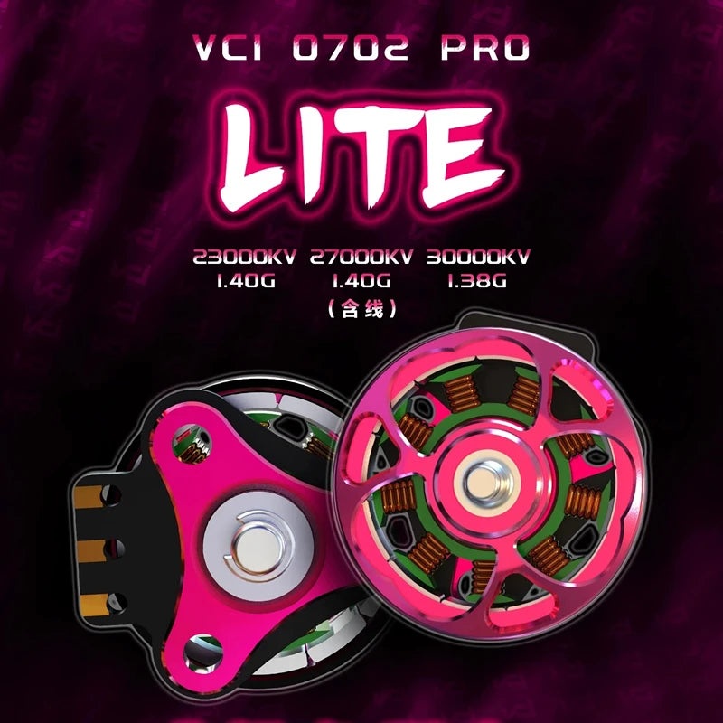 VCI 0702 PRO LITE MOTOR-23000KV/27000KV/30000KV Micro Brushless MotorFor FPV Drone Accessories 4Pcs 23000KV