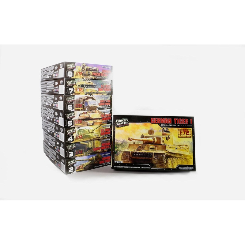 1:72nd Kit German Tiger 1 - Tunesia, Spring of 1943