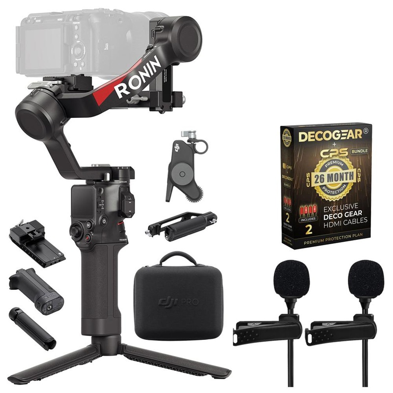 DJI CP.RN.00000343.01 RS 4 3-Axis Gimbal Stabilizer w/ Extended Protection Bundle