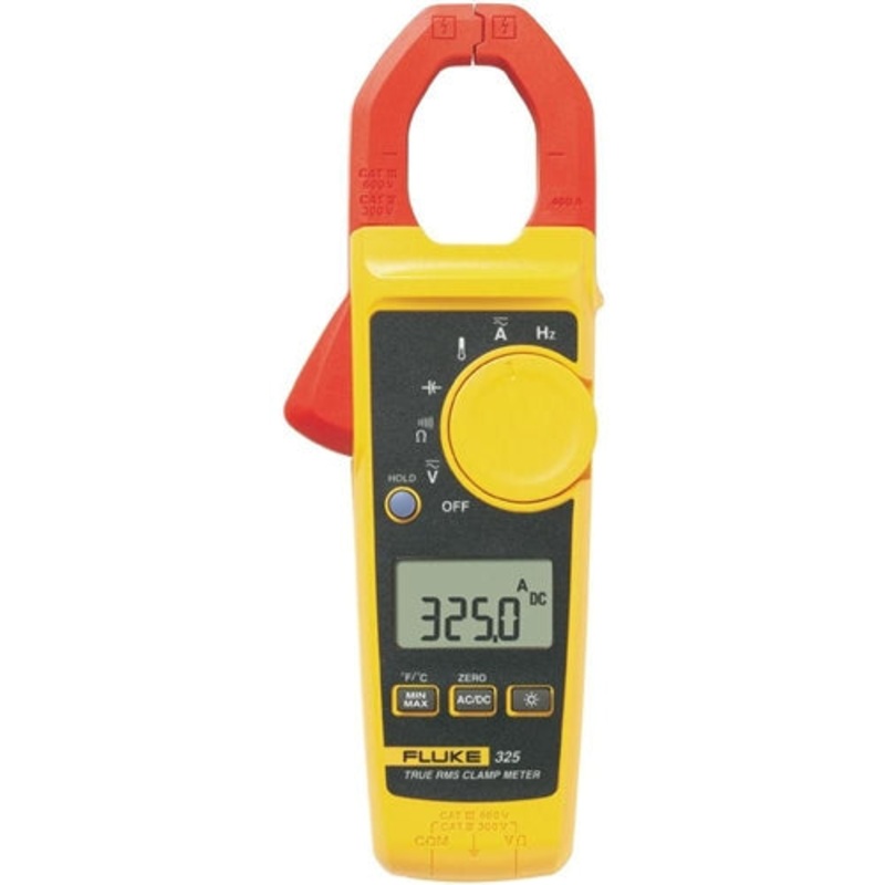 FLUKE-325 - MULTIMETER DIGITAL CLAMP TRUE RMS AC/DC 600V 400A RES