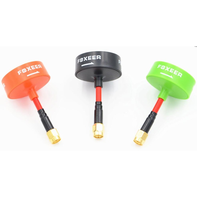 Foxeer 5.8G RP-SMA Male LHCP FPV Antenna Red Black Red