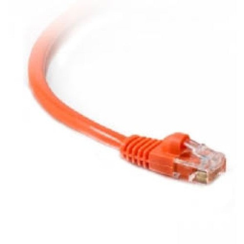 PC-010OR 241SOR-10 - PATCH CORD CAT5E ORG 10FT SNAGLESS BOOT
