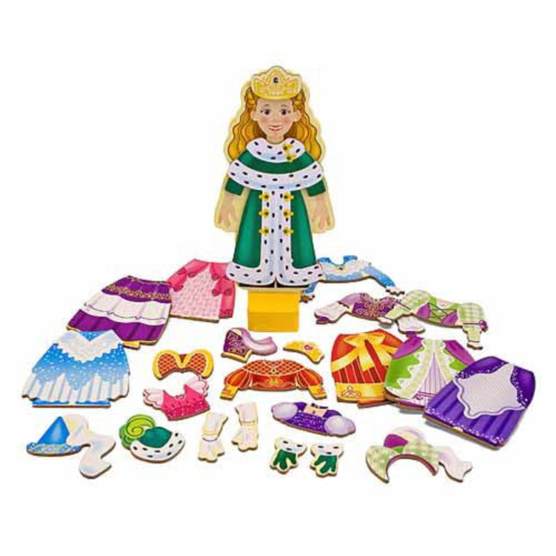 13553 - PRINCESS ELISE MAGNETIC DRESS-UP AGES 3+