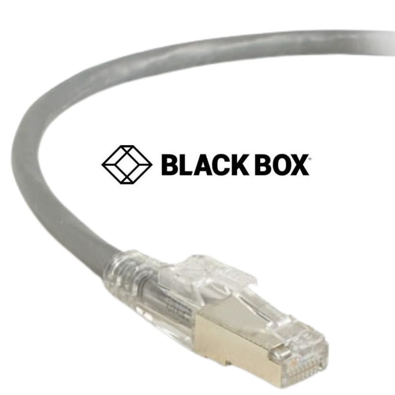 C6PC70S-GY-15 - PATCH CORD CAT6 GRY 15FT SHIELD SNAGLESS BOOT