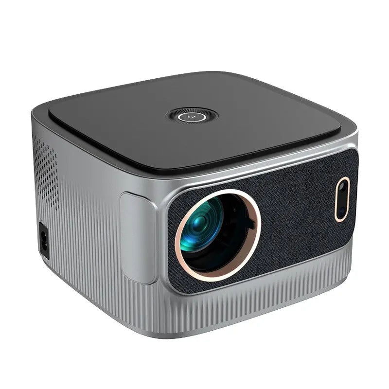Wholesale support 4k resolution mini projector 1080p home office projector 1.5-6m projection distance Lcd beamer GRAY