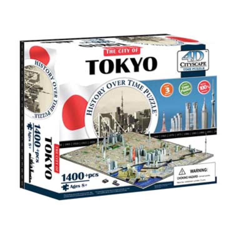40034 - TOKYO 4D TIME PUZZLE 1400+PCS