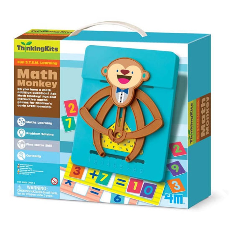P4674 - JUNIOR MATH MONKEY CALCULATOR 6.7 X 8.25IN