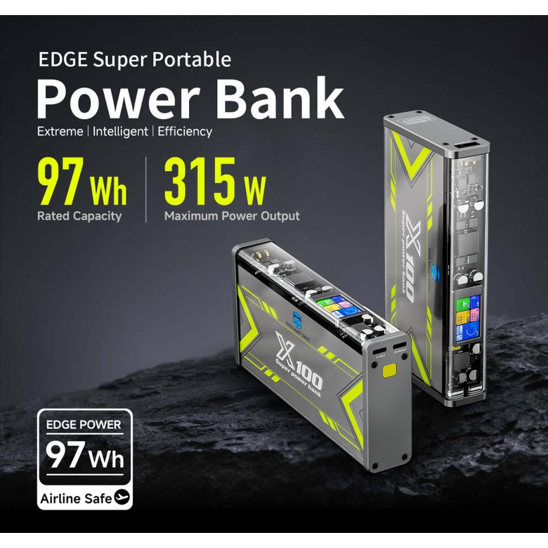 EDGE X100 315W High-Power Multi-Device Power Bank
