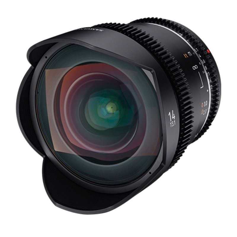 Samyang 14mm T3.1 MK2 VDSLR Full Frame Cinema Lens - Nikon Mount