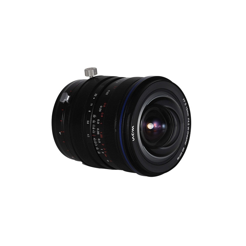 Laowa 15mm f/4.5R Zero-D Shift - L Mount