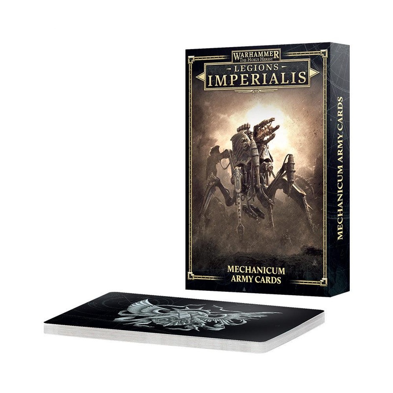 Legions Imperialis Mechanicum Army List Cards