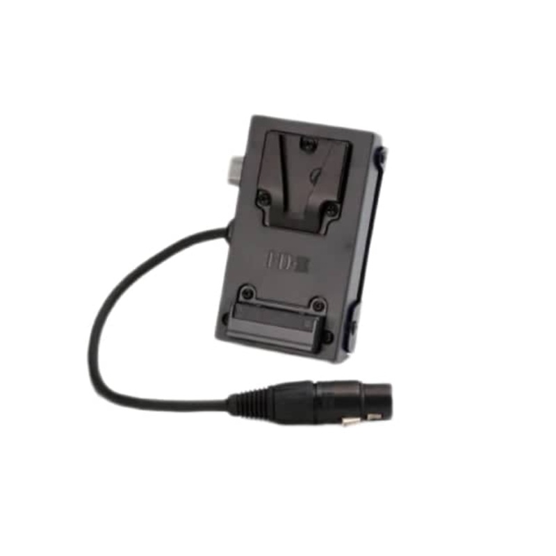 IDX V-Mount to XLR Adaptor with Belt Loop (7.2V/12V)