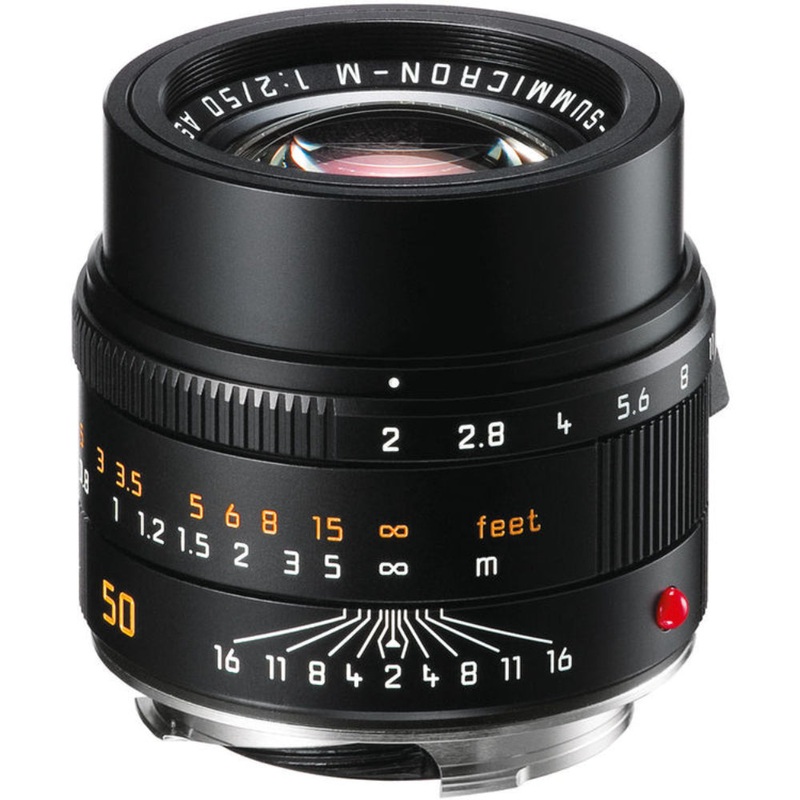 Leica APO-Summicron-M 50mm f/2 ASPH. Lens Black