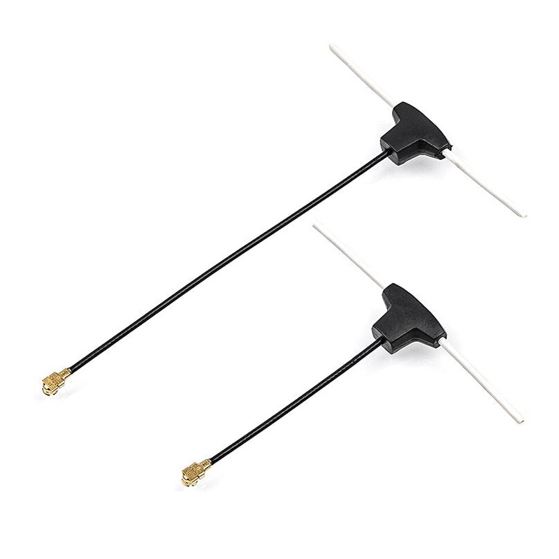 2PCS/lot BETAFPV Dipole T Antenna 2.4G 915MHz/868MHz IPEX MHF Connector For 2.4G/915MHz/868MHz receiver 46MM 2.4G