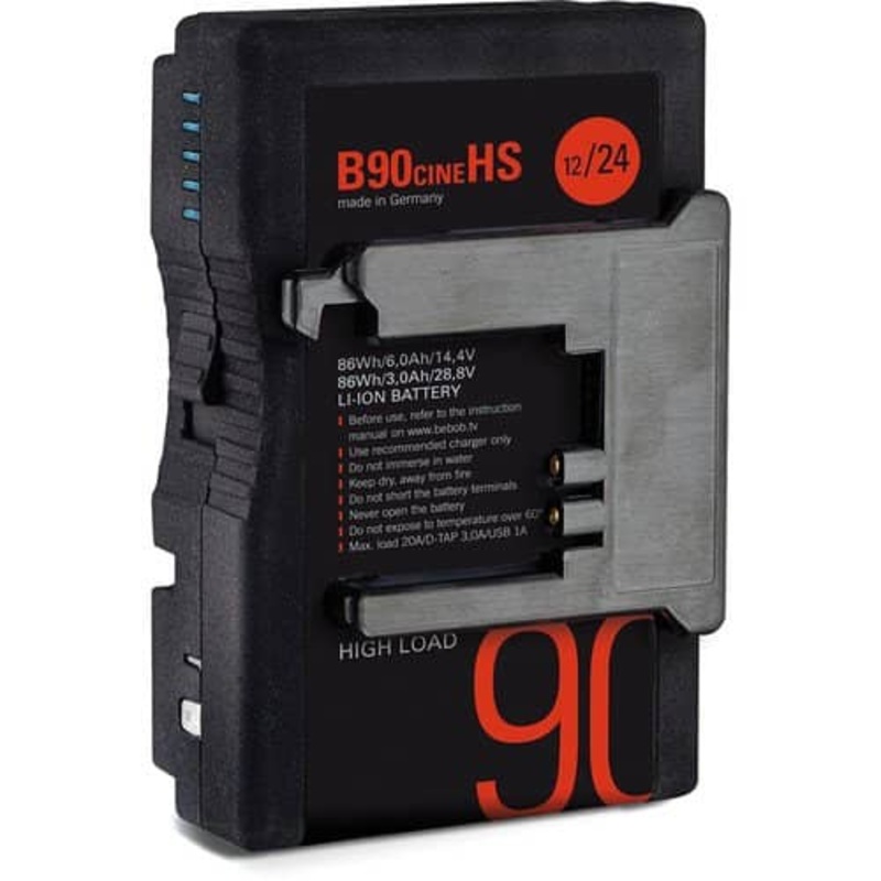 bebob B90CINEHS B-Mount Hotswap Battery