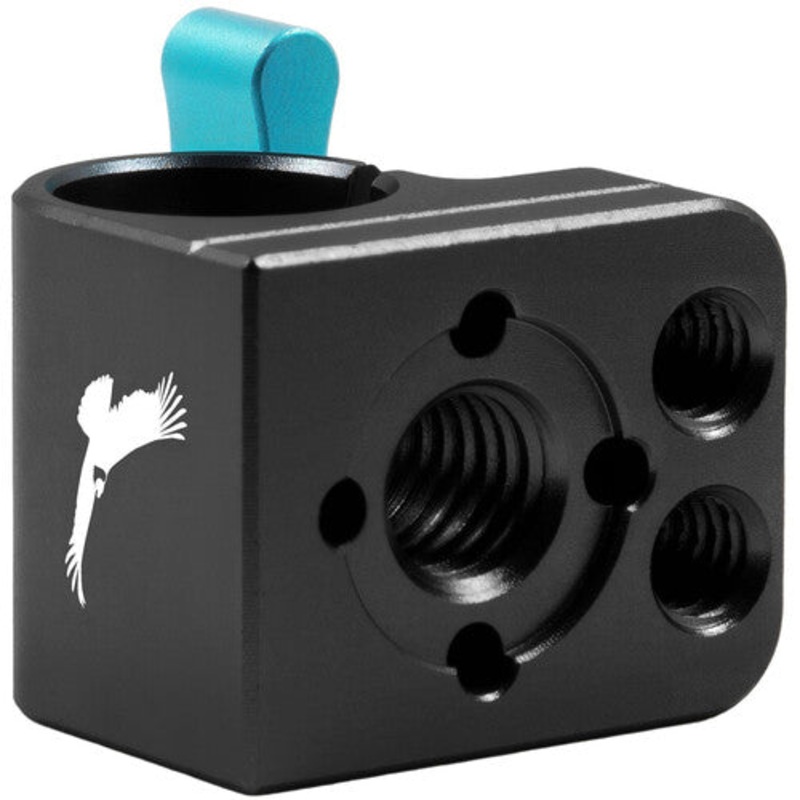 Kondor Blue 15mm Rod Clamp to Accessory Mount (Black)