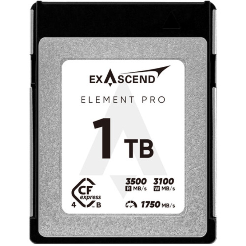 Exascend 120 GB Essential Series CFexpress Type A 800MB/s Memory Card