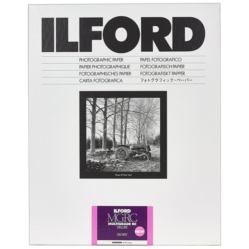 Ilford Multigrade RC Deluxe Paper (Glossy, 12 x 16", 50 Sheets)