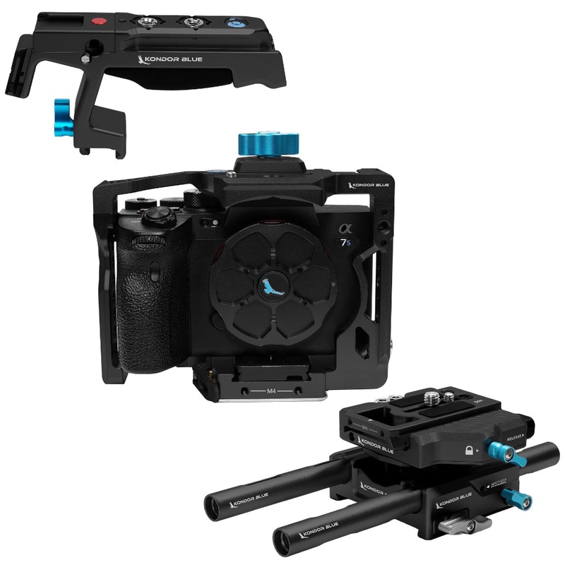 Kondor Blue Sony A1/A7 Series Base Rig MK II (A7S3/A7R4) Raven Black