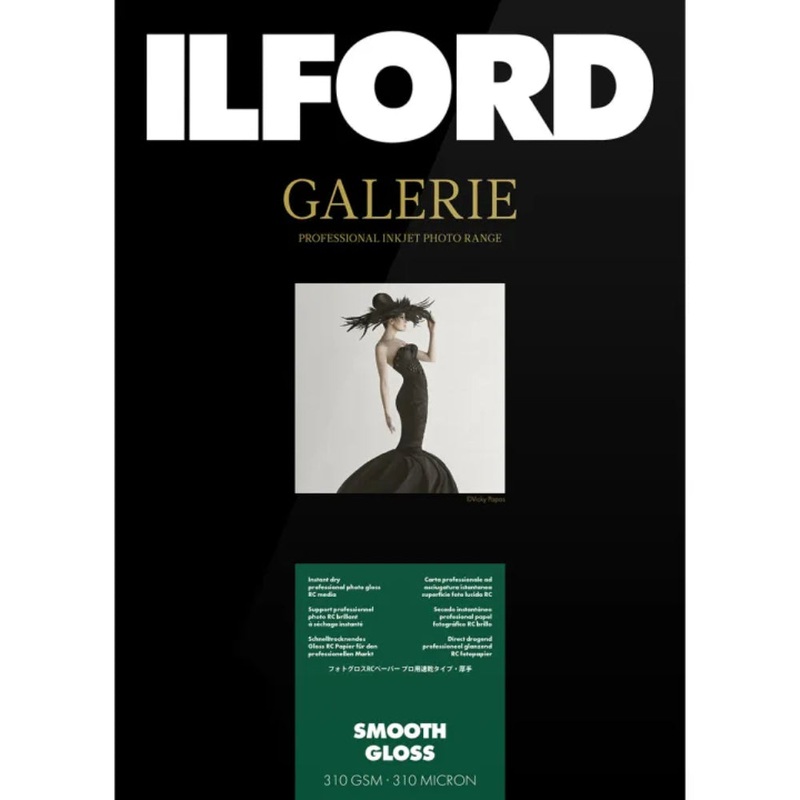 Ilford Galerie Prestige Smooth Gloss Paper 310gsm 17" 43.2cm x 27m Roll