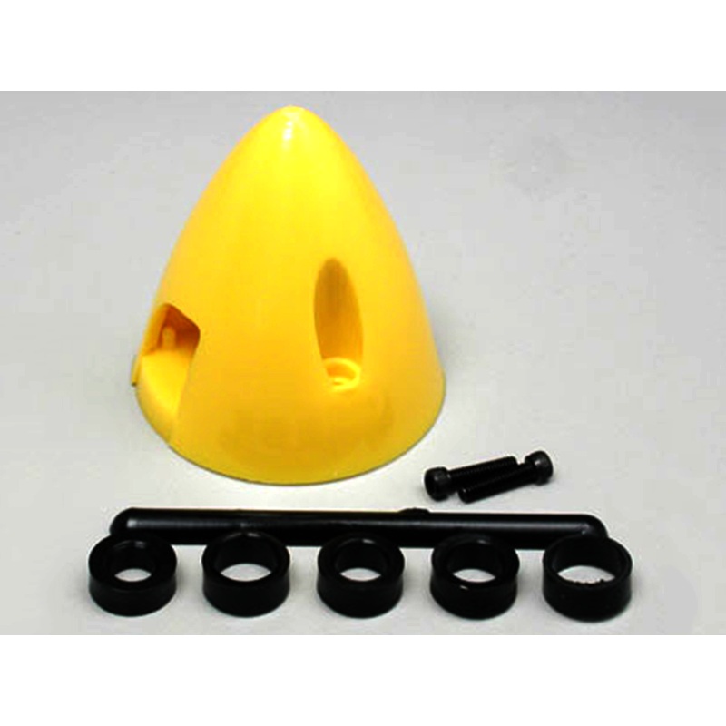 Spinner, 4 Pin, 1-1/2",Yellow