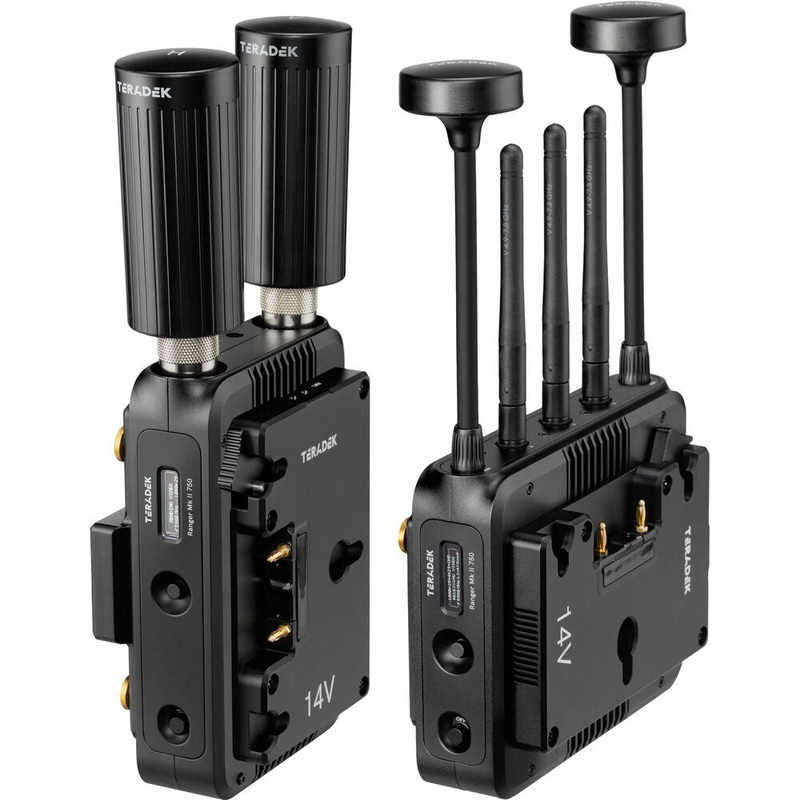 Teradek Ranger MK II 750 12G-SDI/HDMI Wireless Transmitter/Receiver Set (Gold Mount)