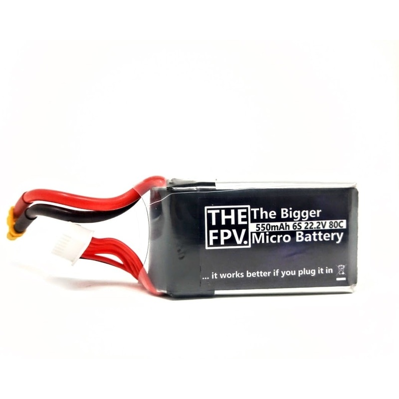 TheFPV 550mAh 6S 80C 22.2V Micro Battery XT30