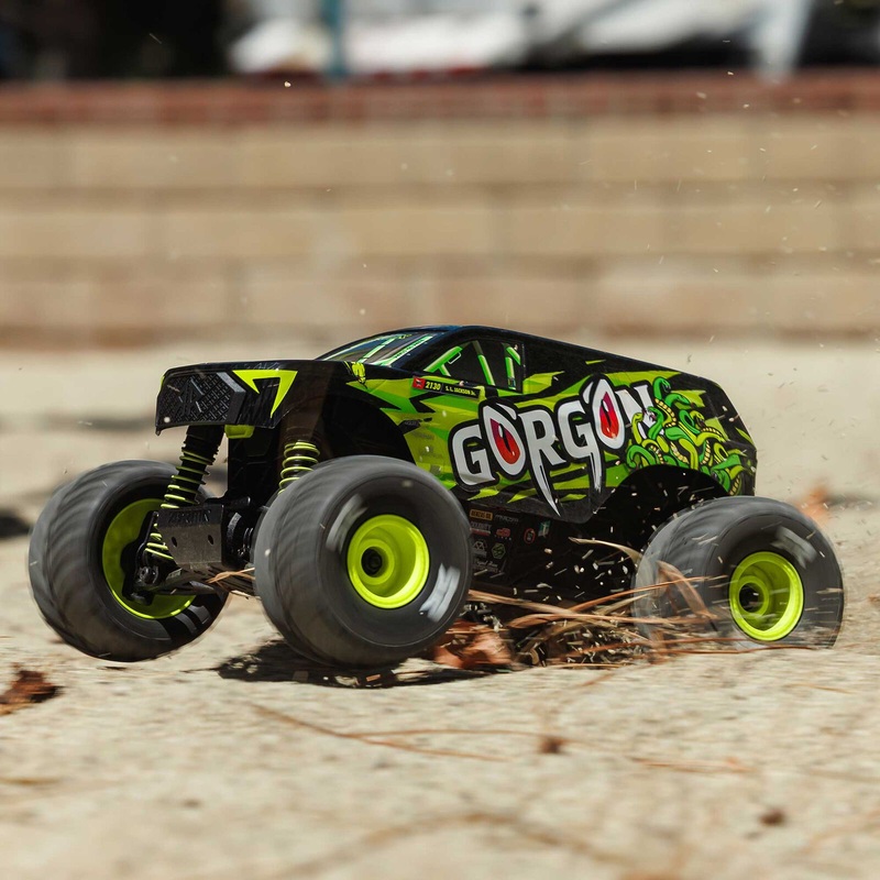 1/16 Gorgon GROM Small Scale 4x4 MT (Includes battery and charger) Yellow: ARA2130T1