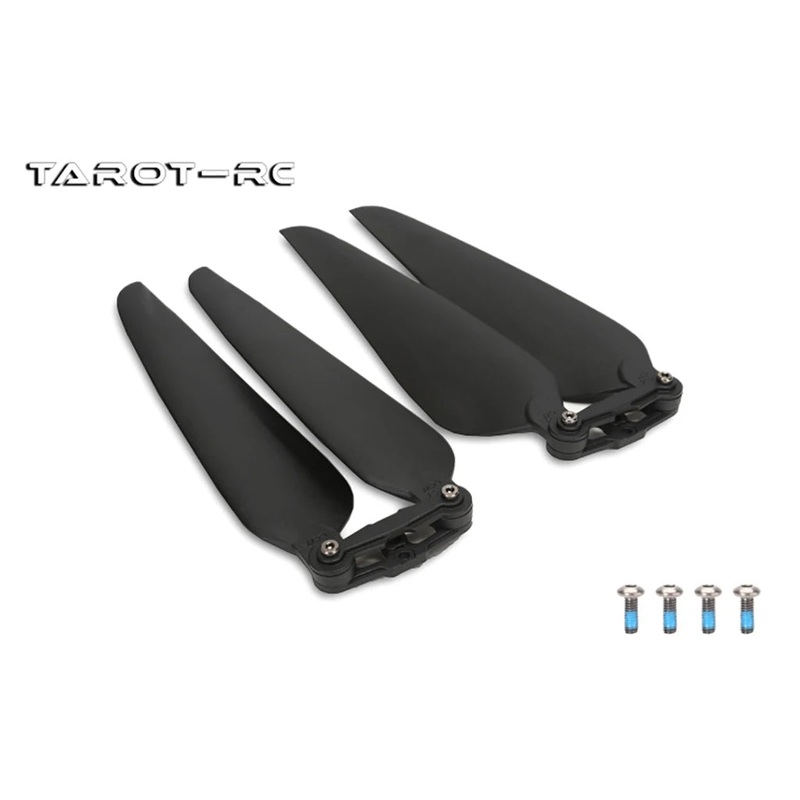 Tarot Propeller 14 inch Efficient Folding CW and CCW Propeller Holder Set 1455 TL100D35 Props for RC Muitirotor Drone 1 Pairs CW CCW