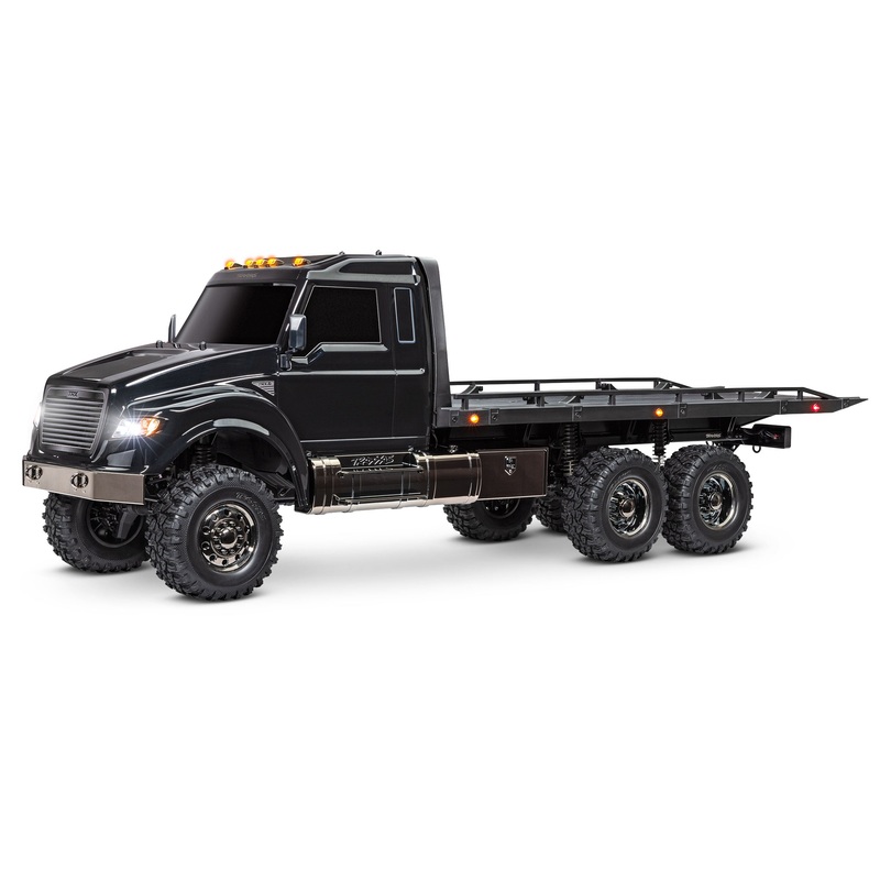 1/10 TRX-6 Ultimate RC Hauler, 6WD, RTD w/Led Lights: Black