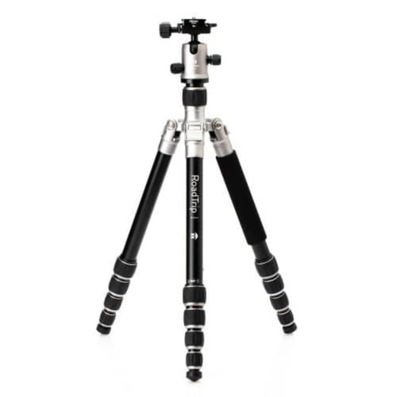 Benro MeFoto Roadtrip Tripod, Aluminium, Twist Lock - Titanium