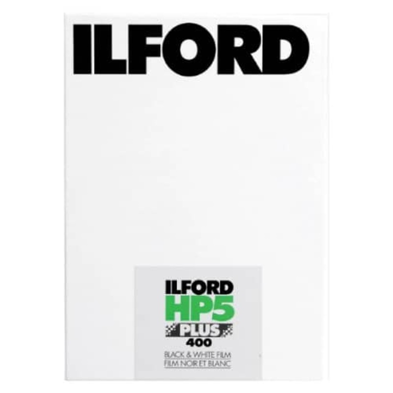 Ilford HP5 Plus ISO 400 8X10" 25 Sheets Black & White Film