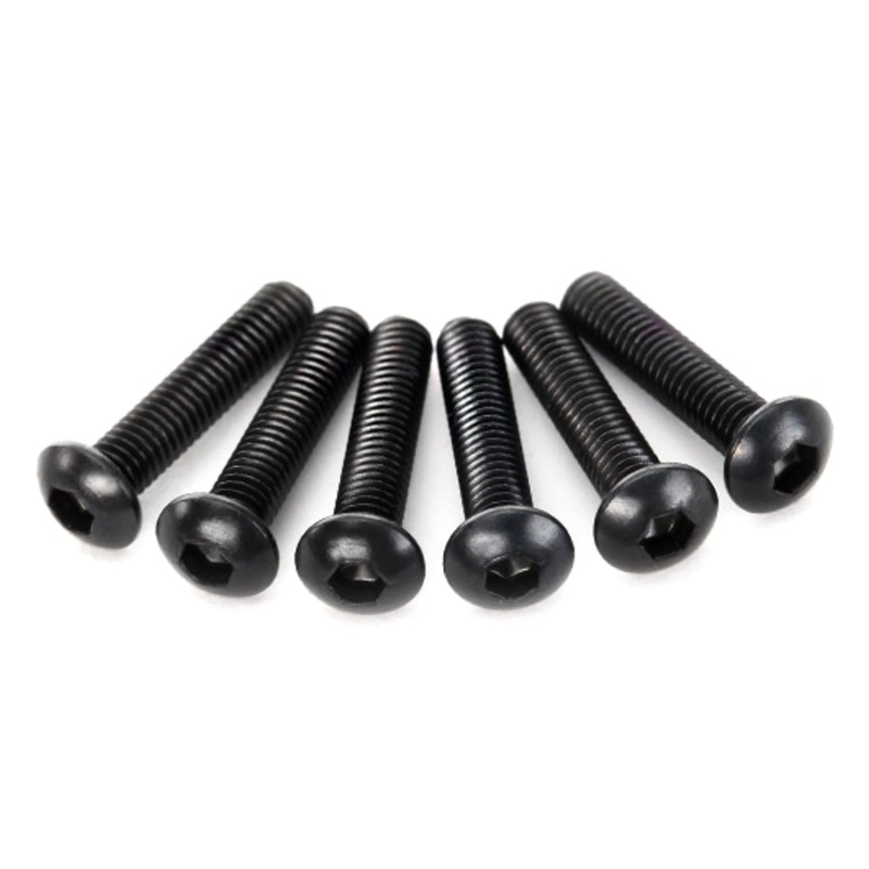 Screws, 3x14mm Buttonhead Machine (Hex Drive) (6): 2593