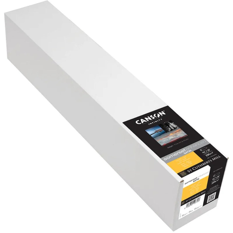 Somerset Enhanced Satin White 330gsm 610mm X 12m Roll