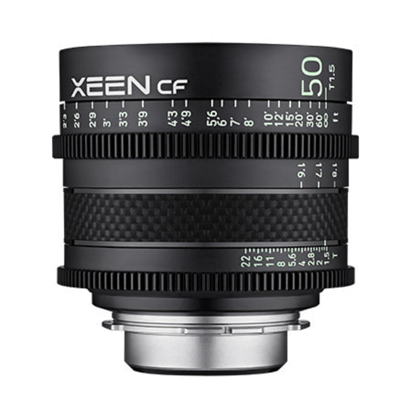 XEEN 50mm T1.5 CF Cinema Lens - Canon EF Mount