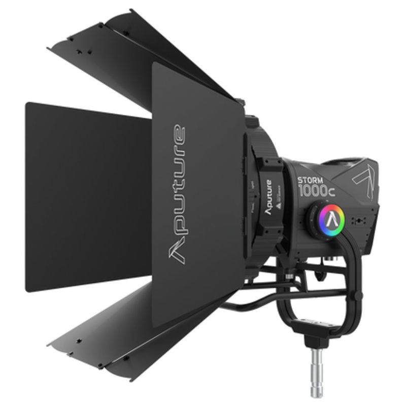 Aputure Storm 1000c Cine Kit Including CF12 Fresnel & Barndoor